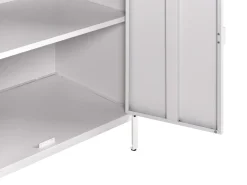 3-częściowa kuchnia ogrodowa VILAMA Biały Metal