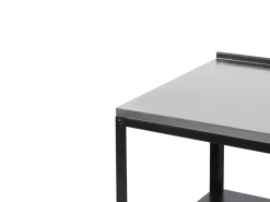 2-częściowa kuchnia ogrodowa ze zlewem VILAMA Czarny Metal
