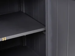 4-częściowa kuchnia ogrodowa ze zlewem VIGGIANO Szary Metal