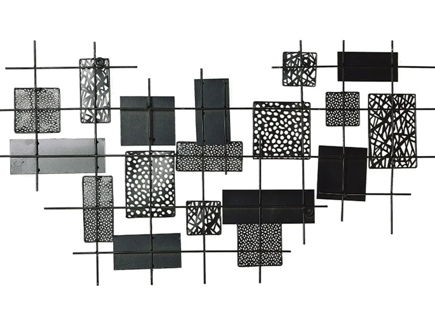 Dekoracja ścienna ASTATINE Metal 50 cm Złoty