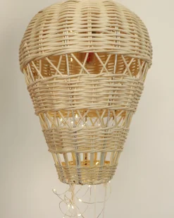 Dekoracja ścienna Balon BEMBA Rattan 60 cm Naturalny
