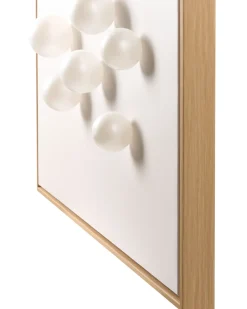 Dekoracja ścienna BANTRY 103 cm Biały