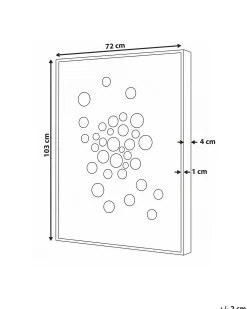 Dekoracja ścienna BANTRY 103 cm Biały