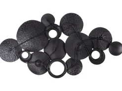 Dekoracja ścienna BROMINE Metal 69 cm Złoty