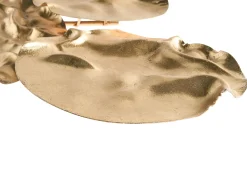 Dekoracja ścienna CALRY Metal 43 cm Złoty