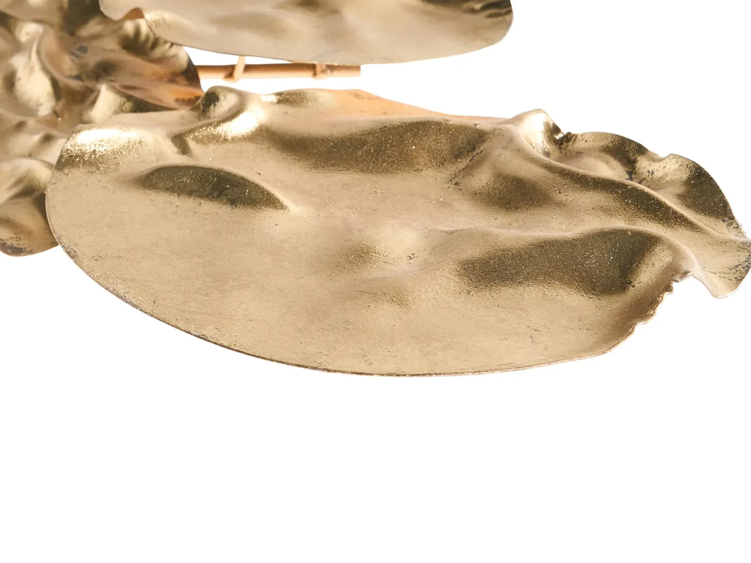 Dekoracja ścienna CALRY Metal 43 cm Złoty