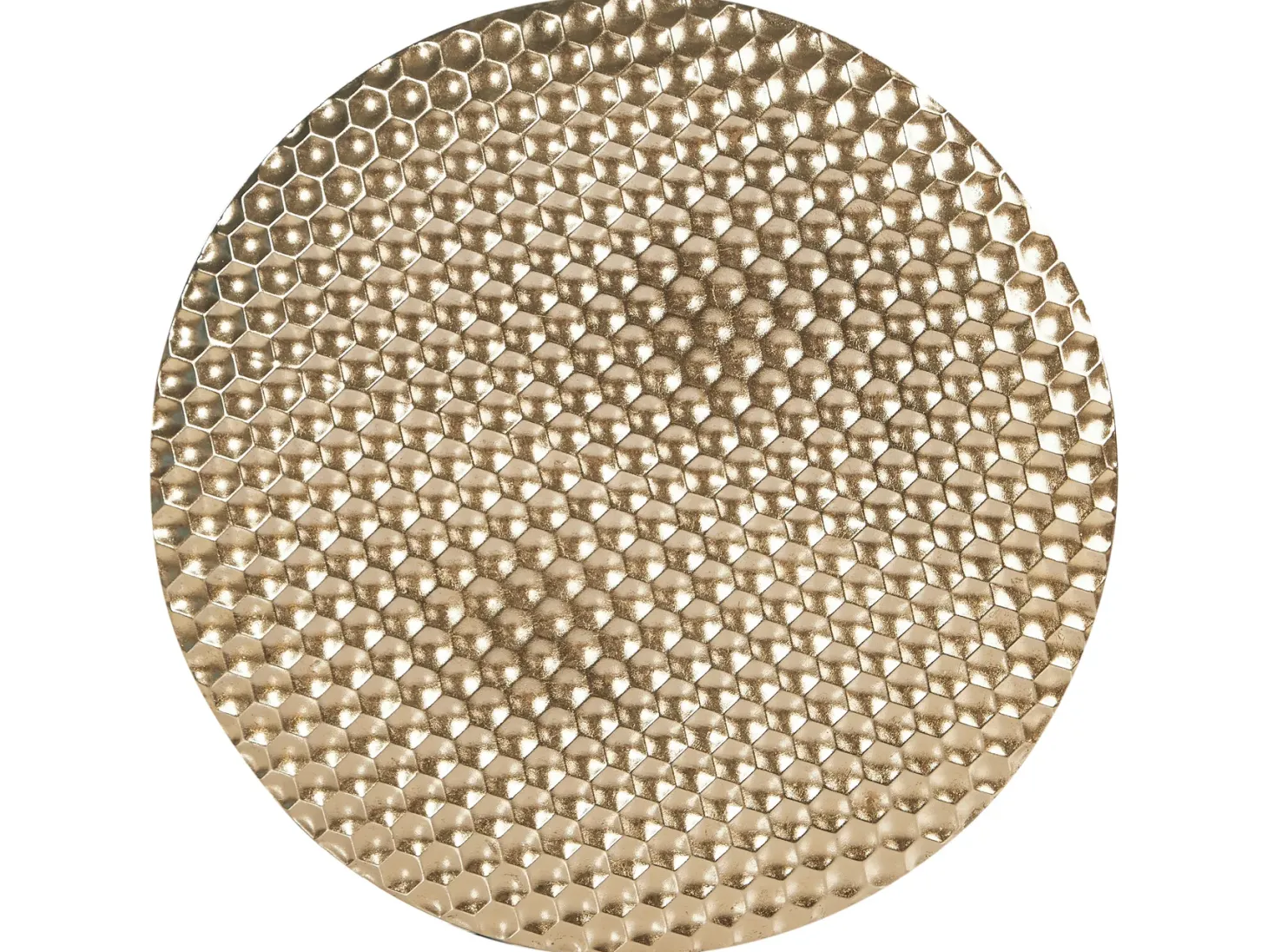 Dekoracja ścienna CAMARATE Metal 60 cm Złoty