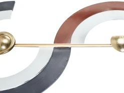 Dekoracja ścienna FARO Metal 42 cm Kolorowy