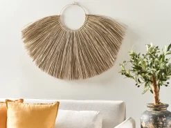 Dekoracja ścienna HATINH Trawa morska 70 cm Naturalny