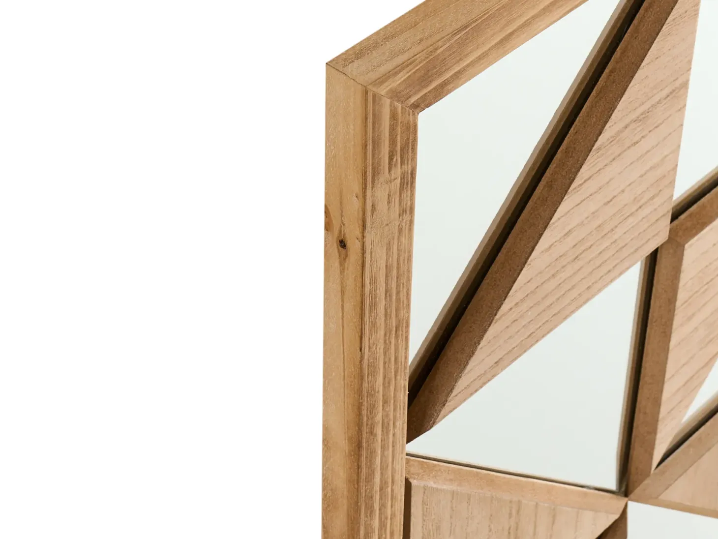 Dekoracja ścienna HIESVILLE Drewno jodłowe 75 cm Jasnobrązowy