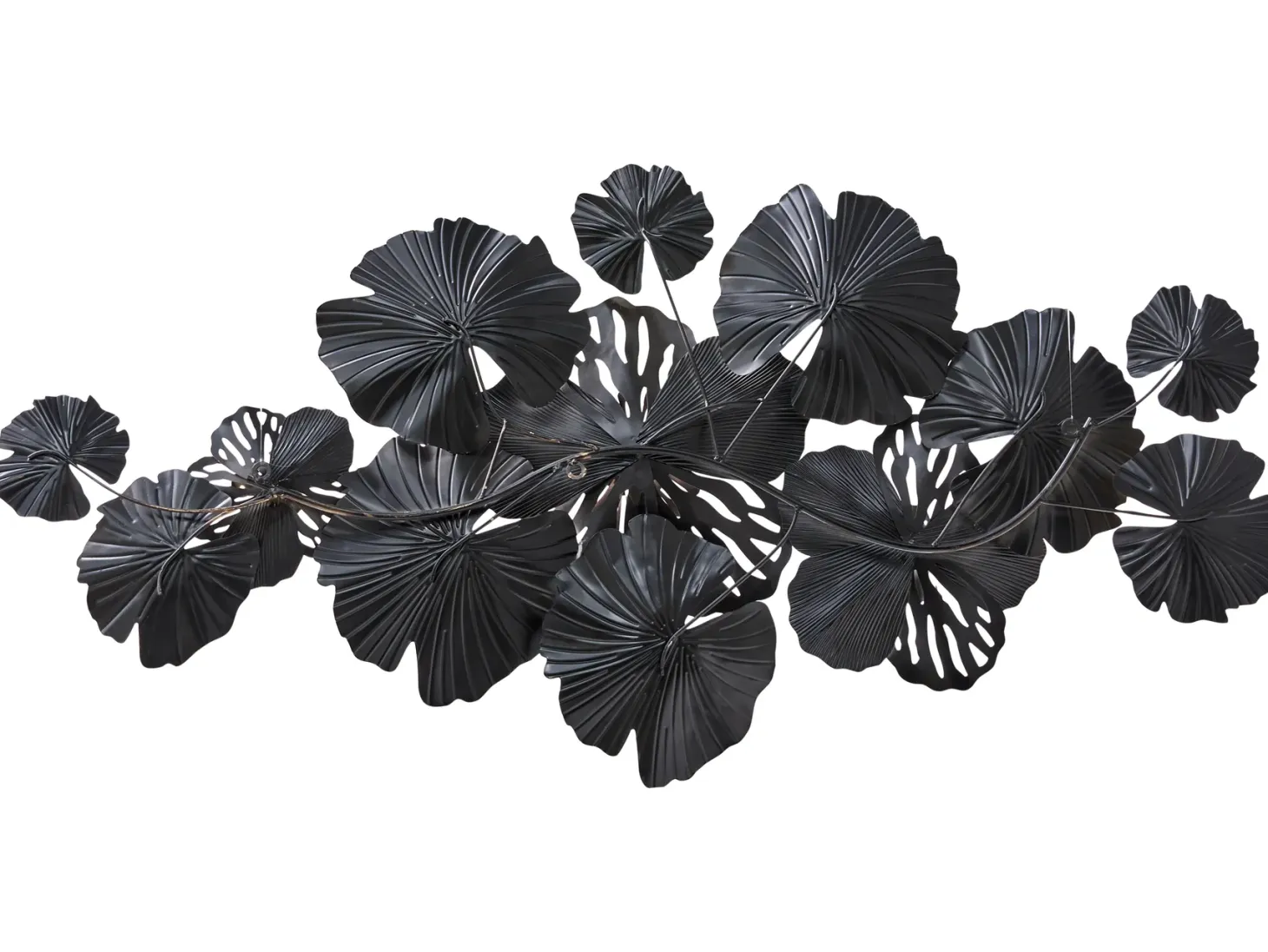 Dekoracja ścienna Kwiat MOLYBDENIUM Metal 60 cm Kolorowy