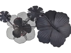 Dekoracja ścienna Kwiat SCANDIUM Metal 45 cm Czerwony