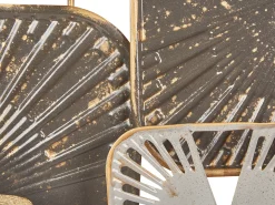 Dekoracja ścienna LAWRENCIUM Metal 50 cm Kolorowy