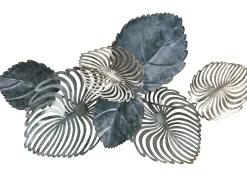 Dekoracja ścienna Liść MAGNESIUM Metal 55 cm Złoty