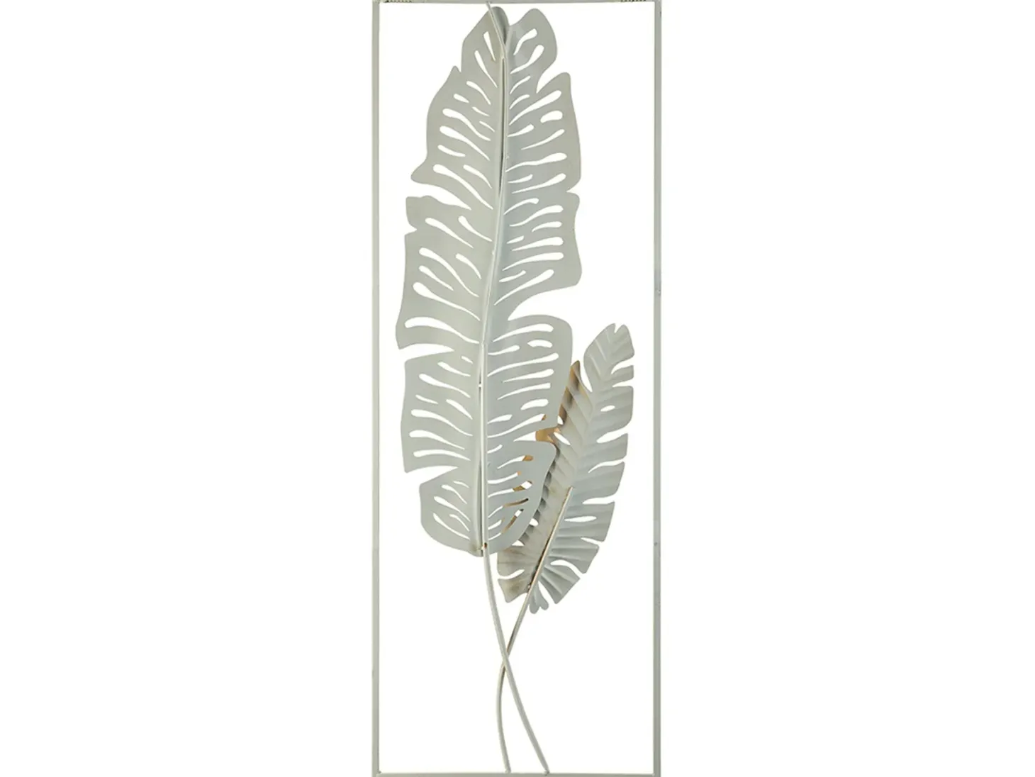Dekoracja ścienna Liść PALLADIUM Metal 90 cm Złoty
