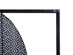 Dekoracja ścienna Liść PLATINUM Metal 75 cm Kolorowy