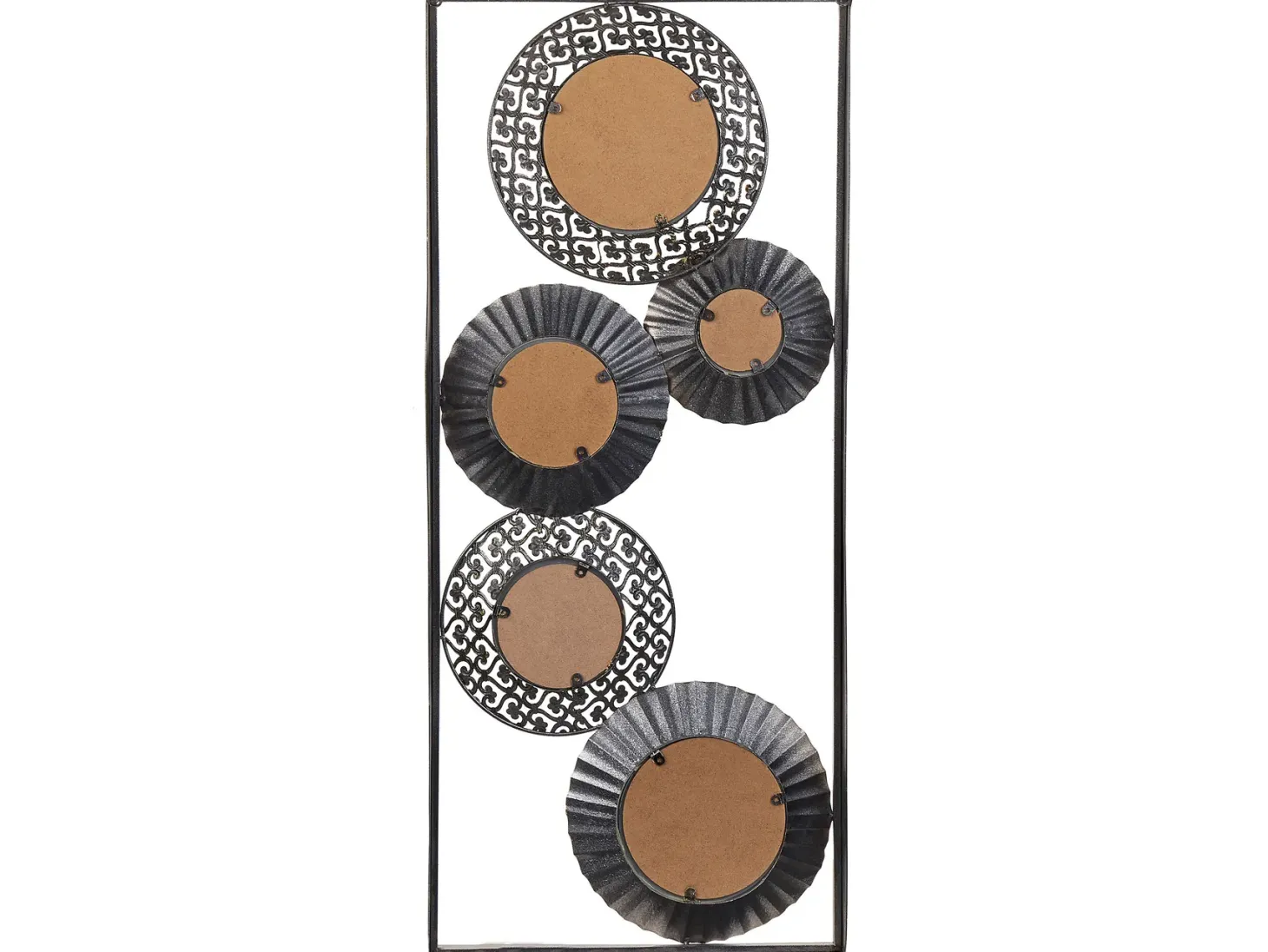 Dekoracja ścienna MAICOBA Metal 90 cm Złoty