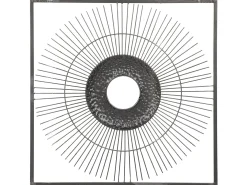 Dekoracja ścienna MERCURY Metal 50 cm Złoty