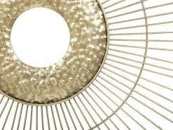 Dekoracja ścienna MERCURY Metal 50 cm Złoty