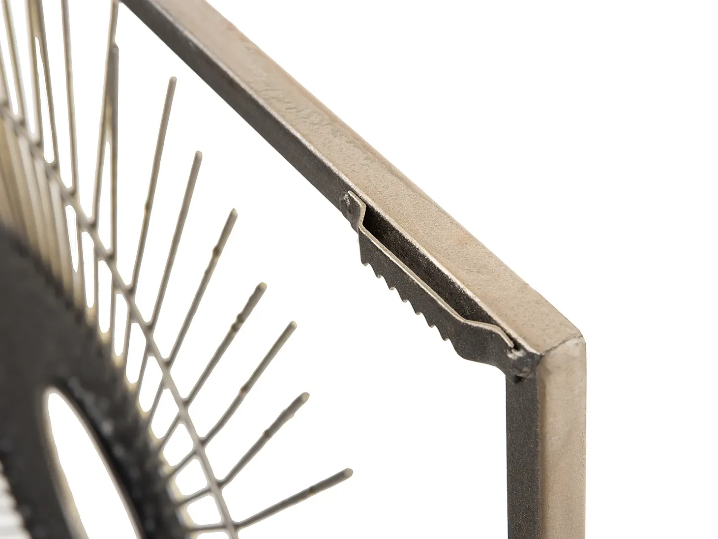 Dekoracja ścienna MERCURY Metal 50 cm Złoty
