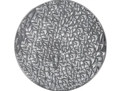 Dekoracja ścienna MOSCAVIDE Metal 60 cm Srebrny