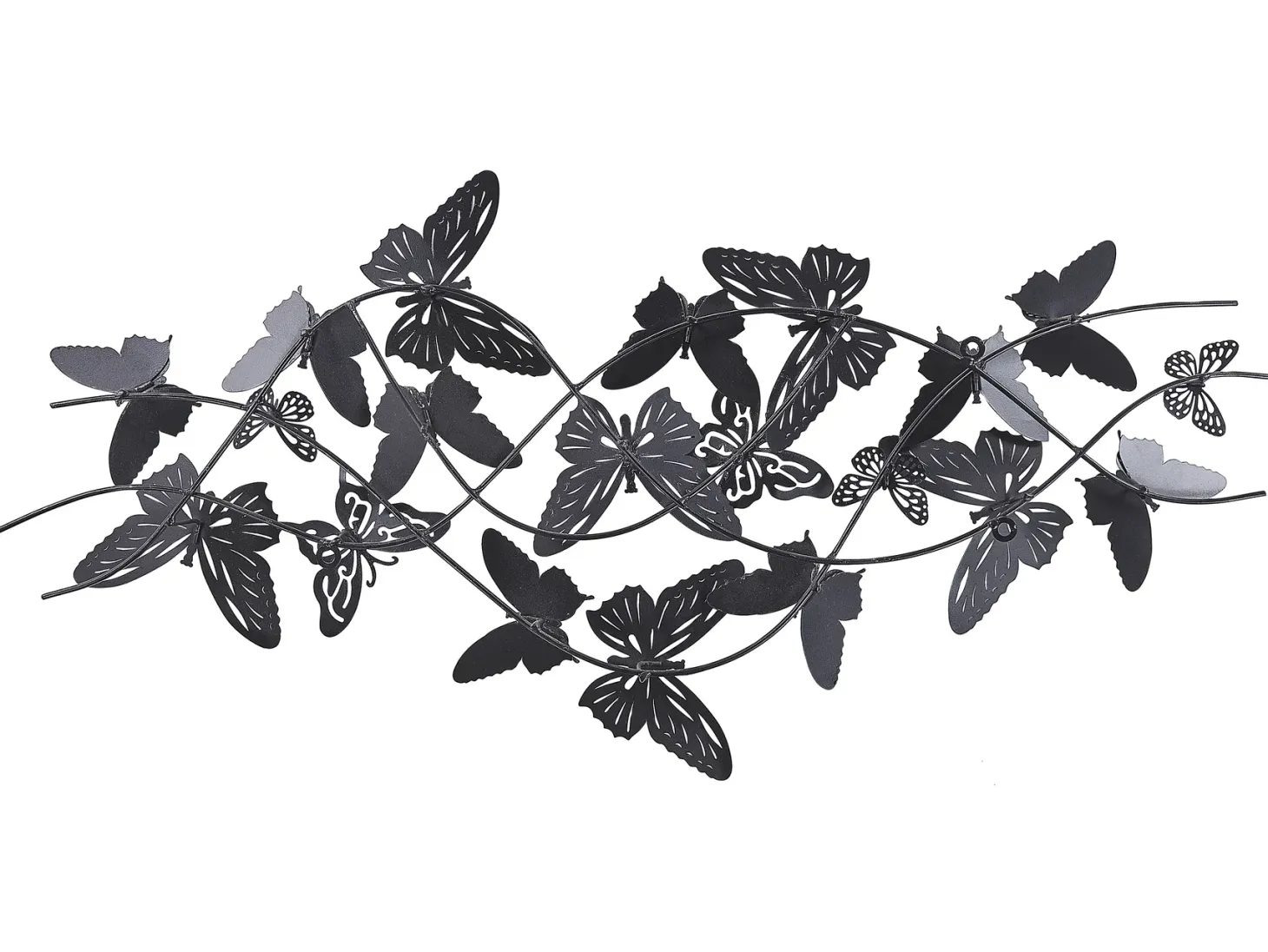 Dekoracja ścienna Motyl GALLIUM Metal 53 cm Kolorowy