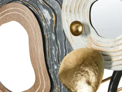 Dekoracja ścienna NEPTUNIUM Metal 62 cm Kolorowy