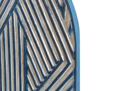 Dekoracja ścienna OGAN 80 cm Czarny