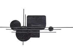 Dekoracja ścienna OVAR Metal 50 cm Szary