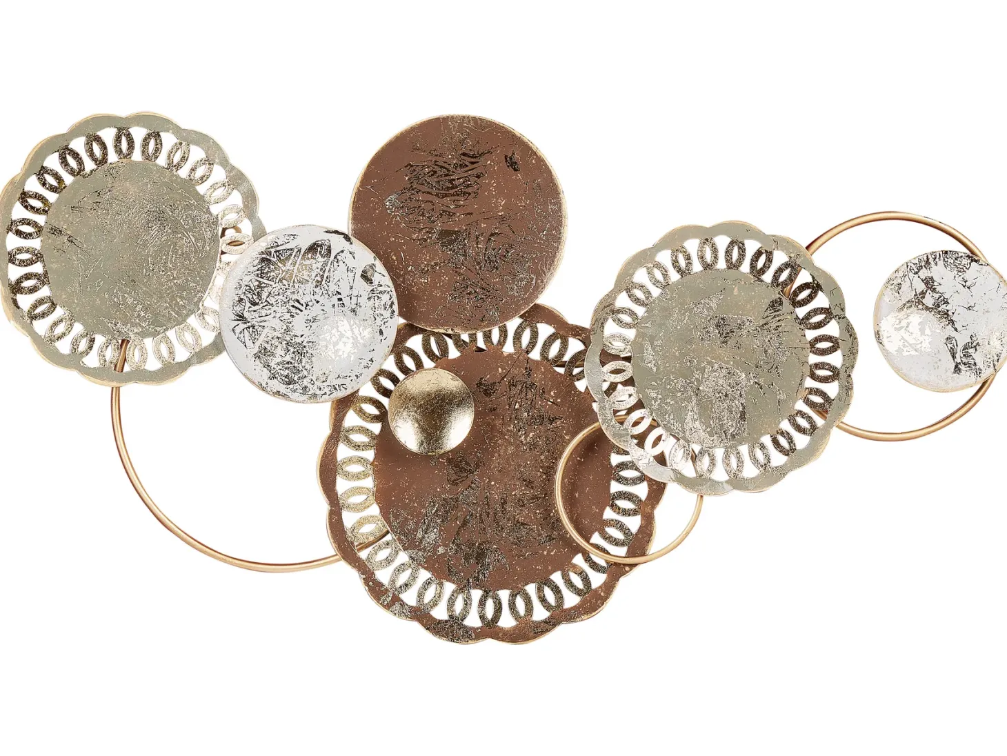 Dekoracja ścienna PLUTONIUM Metal 48 cm Kolorowy