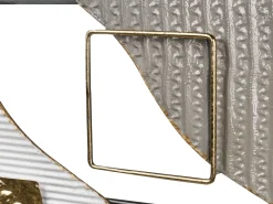 Dekoracja ścienna PORTMARNOCK Metal 45 cm Kolorowy