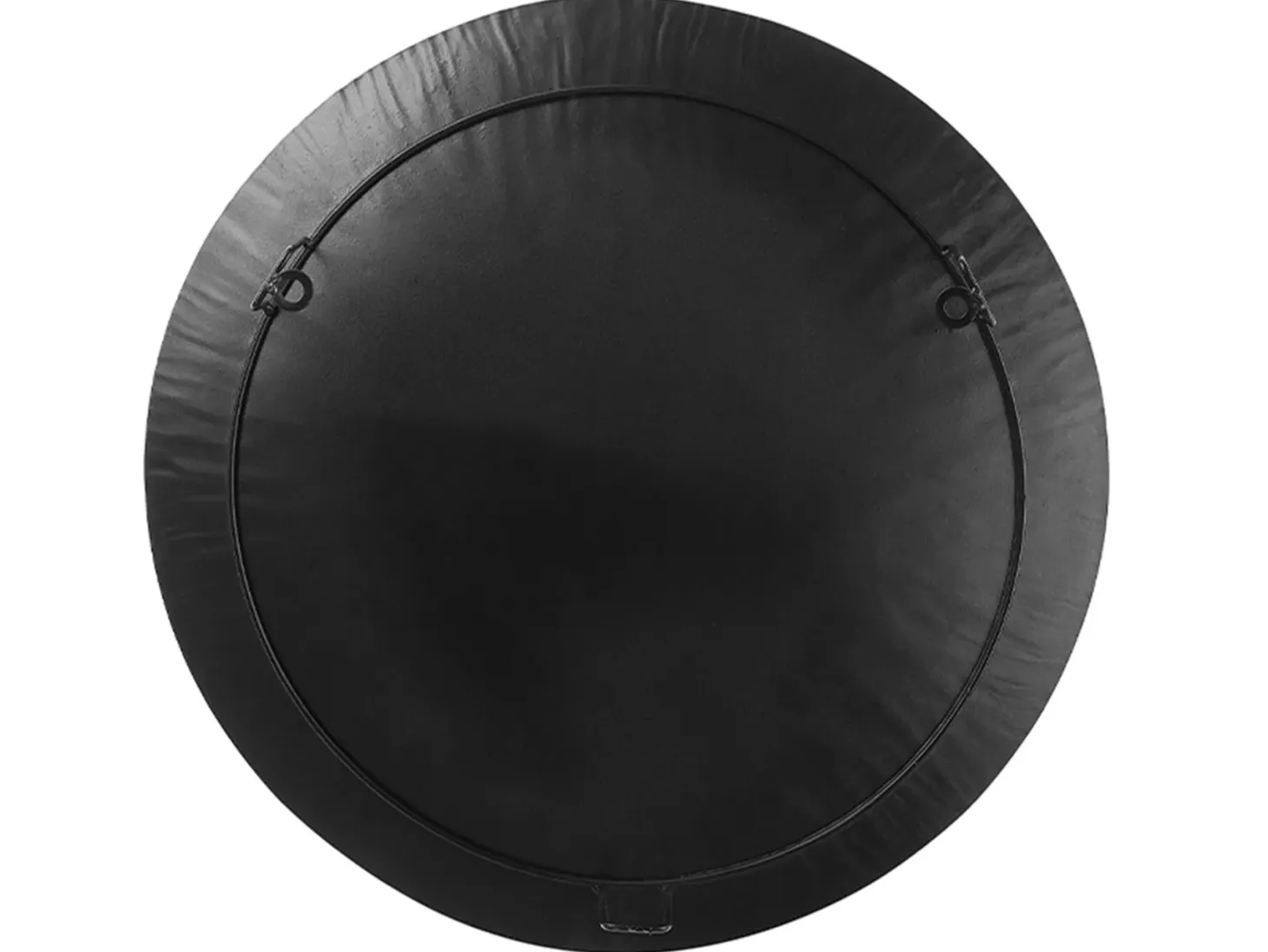 Dekoracja ścienna RUBIDIUM Metal 49 cm Czarny