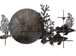 Dekoracja ścienna Ryba BARIUM Metal 48 cm Niebieski