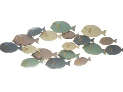 Dekoracja ścienna Ryba FERMIUM Metal 47 cm Kolorowy