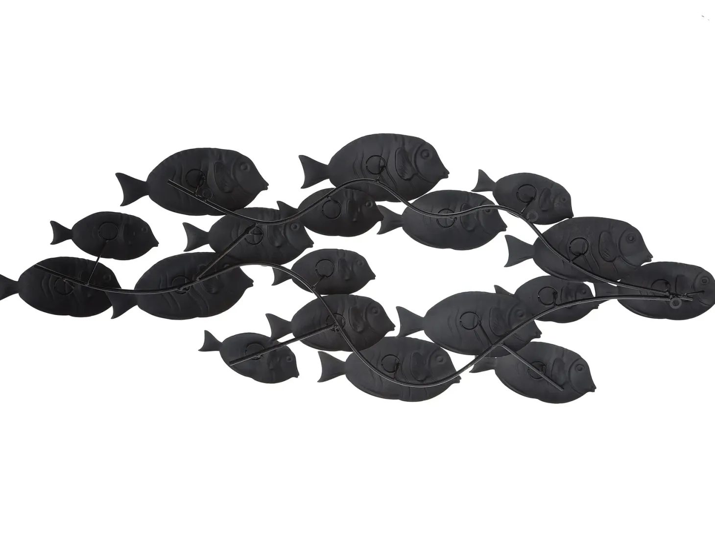 Dekoracja ścienna Ryba FERMIUM Metal 47 cm Kolorowy