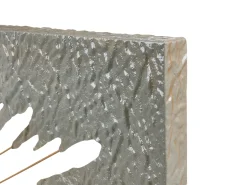 Dekoracja ścienna SKERRIES Metal 45 cm Szary