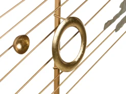 Dekoracja ścienna SKERRIES Metal 45 cm Szary