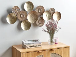 Dekoracja ścienna THALLIUM Metal 45 cm Złoty