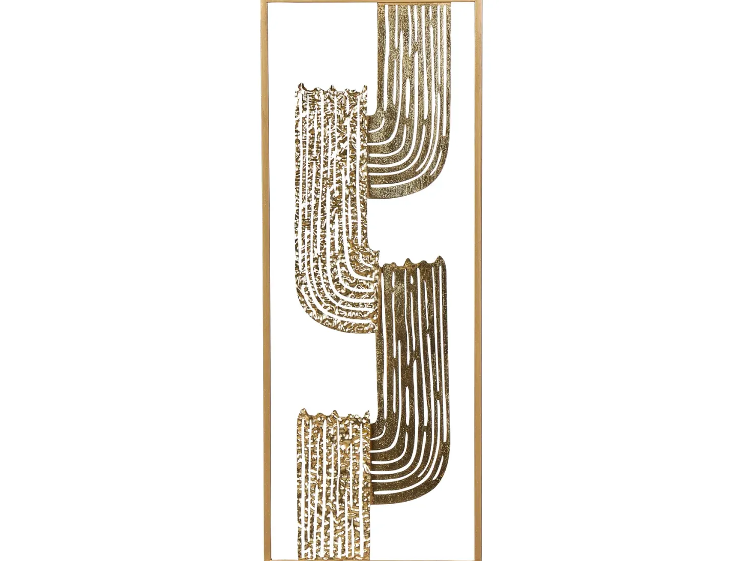 Dekoracja ścienna THULIUM Metal 75 cm Złoty