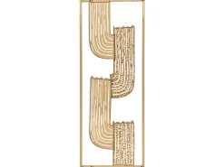 Dekoracja ścienna THULIUM Metal 75 cm Złoty
