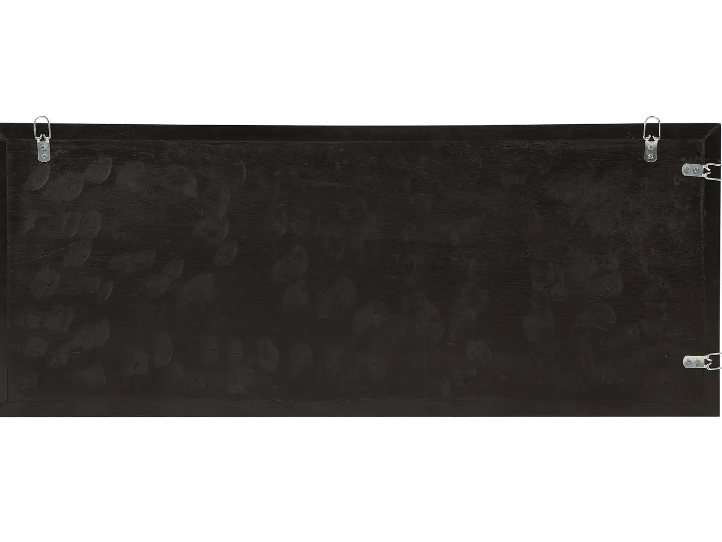 Dekoracja ścienna TOLUCA Drewno tekowe 40 cm Brązowy