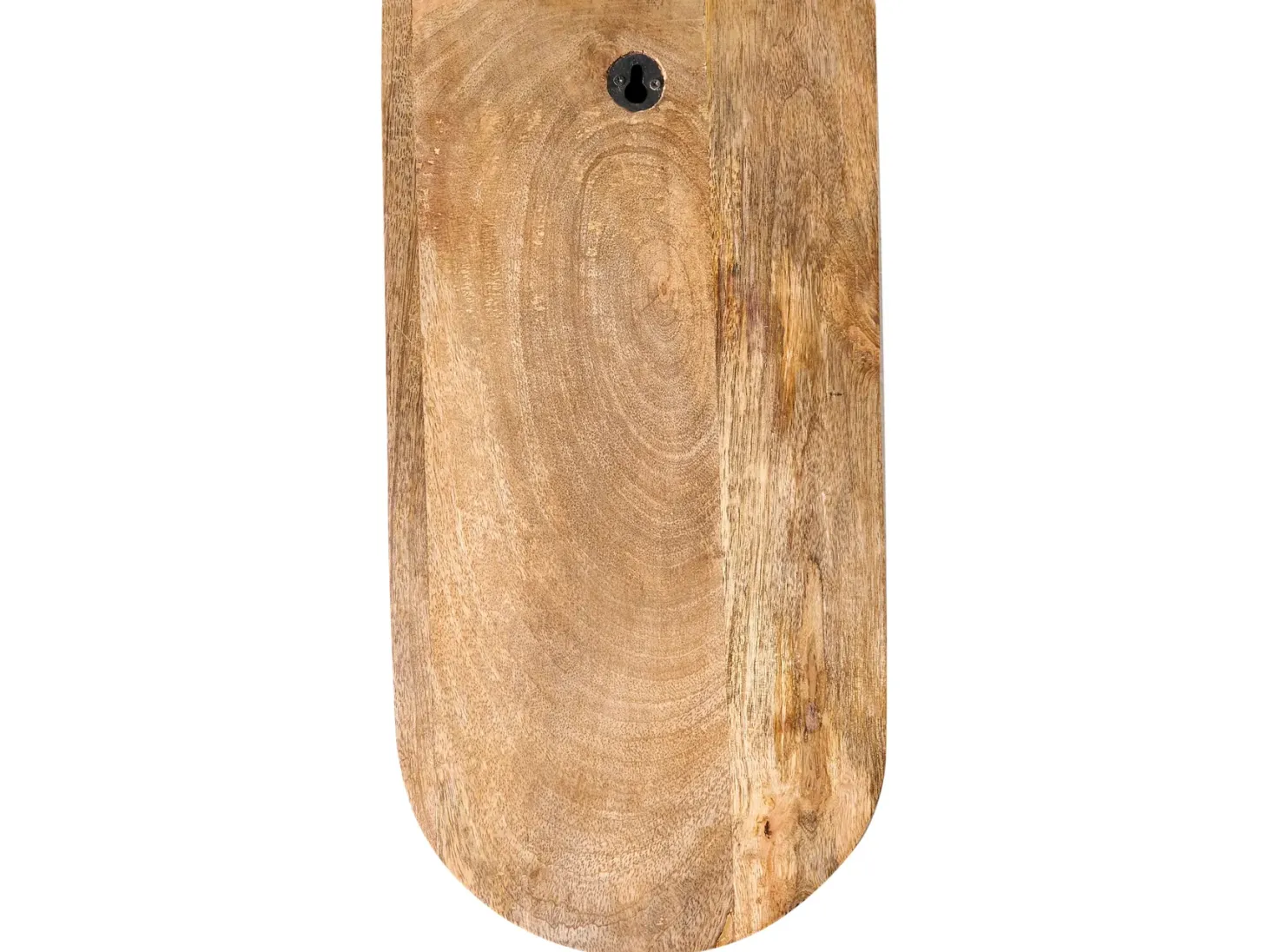 Dekoracja ścienna Twarz JIMETA Drewno mango 40 cm Niebieski