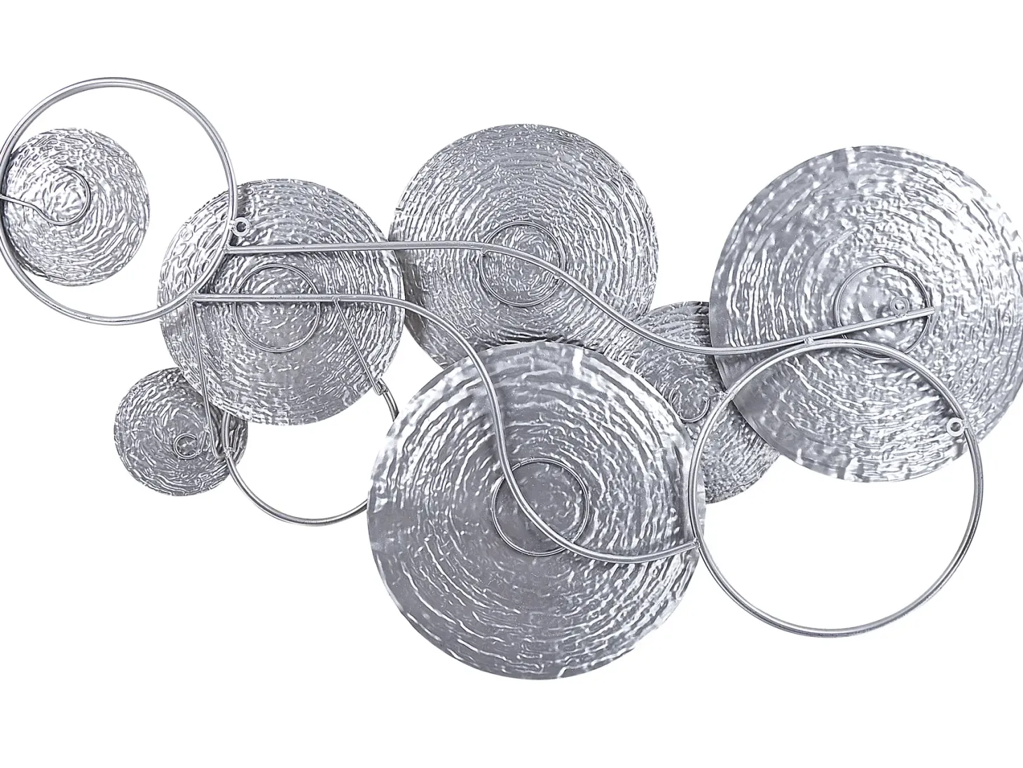 Dekoracja ścienna VANADIUM Metal 60 cm Złoty