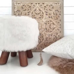 Dekoracja ścienna YONORA 60 cm Biały