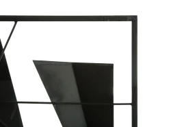 Dekoracja ścienna ZINC Metal 50 cm Niebieski