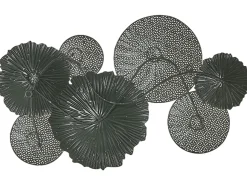 Dekoracja ścienna ZIRCONIUM Metal 38 cm Czarny