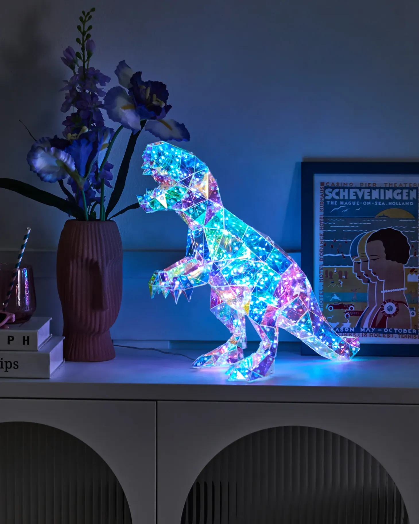 Dekoracja LED Dinozaur TARJANEX Kolorowy
