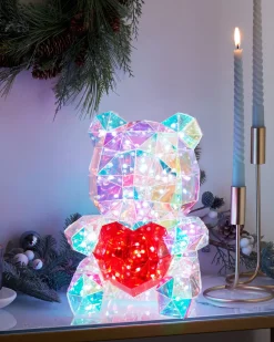 Dekoracja LED Miś RIGEL Sterowane aplikacją Kolorowy