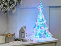 Dekoracja LED UNUKA Choinka 40 cm Kolorowy