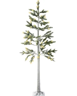 Dekoracja ogrodowa LED ALBIONI Drzewko 180 cm Biały